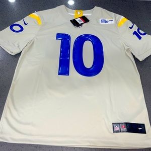 Los Angeles Rams Cooper Kupp #10 Nike Men's Official NFL Player Game Jersey LRG